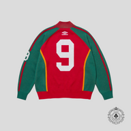 Supreme X Umbro Zip Up Sweater in Red