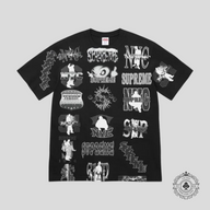 Supreme Flash Tee in Black