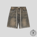 Vale Rainstorm Jorts in Mid Wash