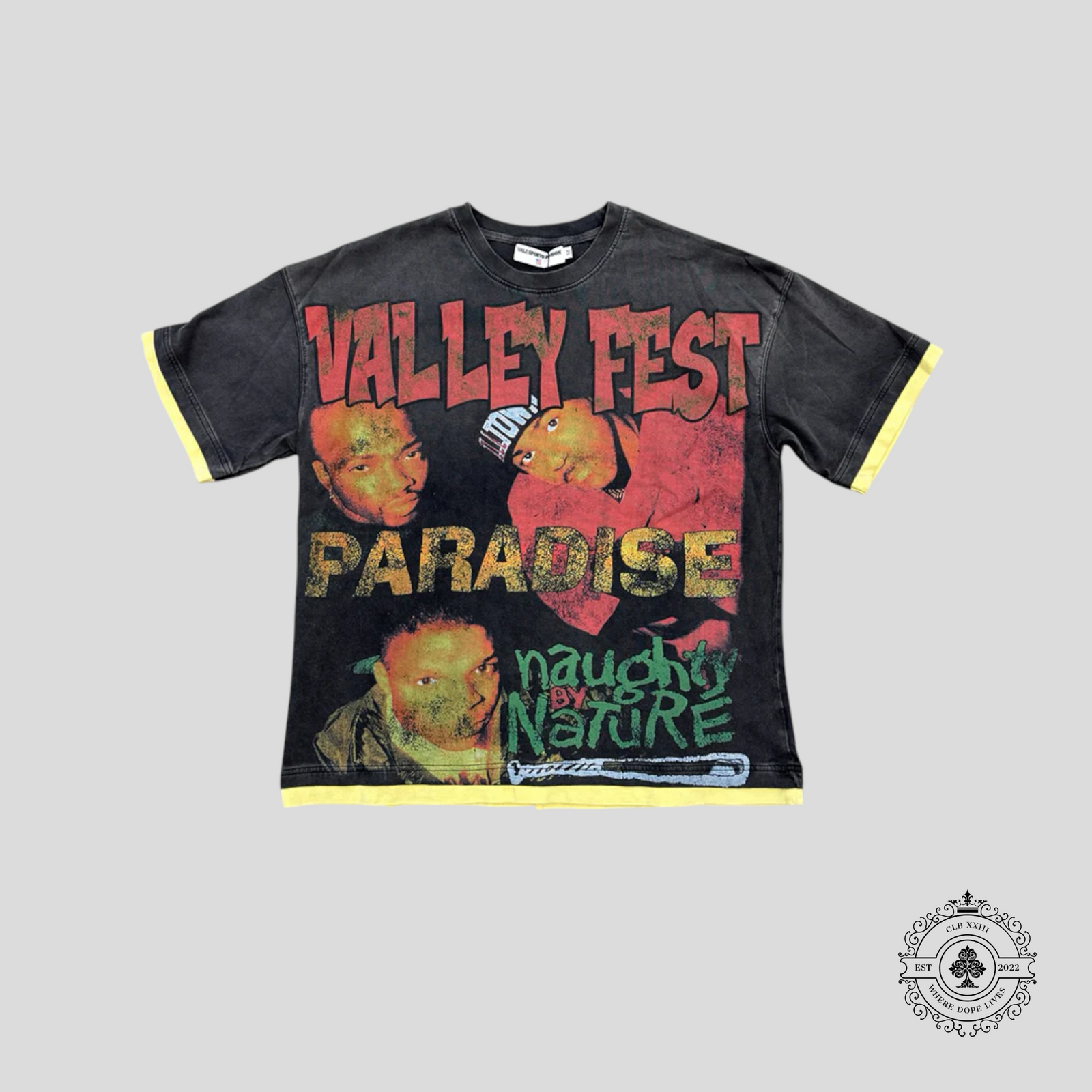 Vale Summer Fest Tee in Black