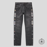 Kapital Monkey Cisco Studded Jeans in Grey