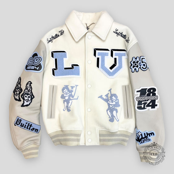 LOUIS VUITTON BUGS BUNNY VARSITY JACKET - WHITE — authenticated Louis Vuitton at CLB XXIII