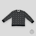 Louis Vuitton Monogram Jacquard Crewneck in Black