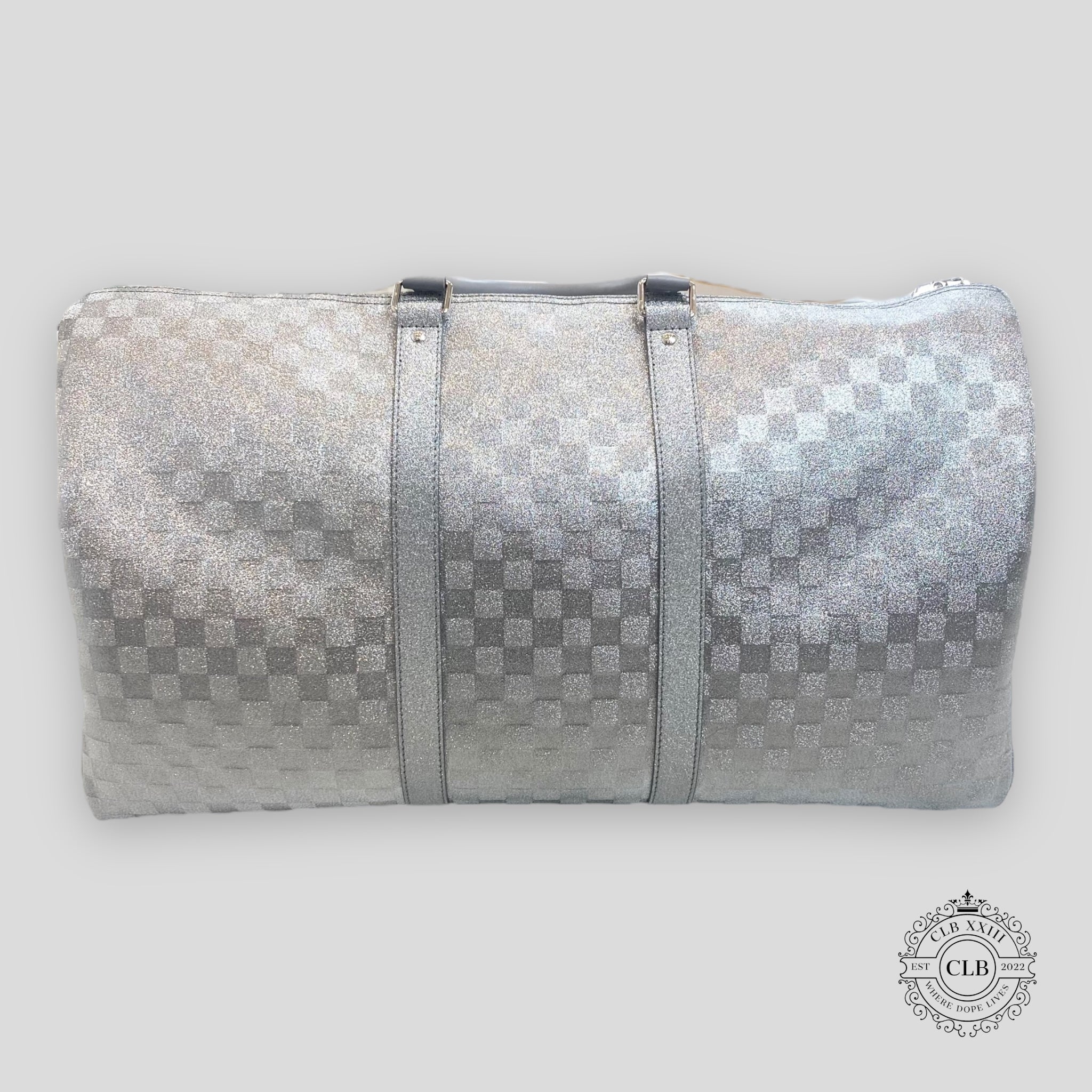 LOUIS VUITTON KEEPALL BANDOULIERE 50 - SILVER