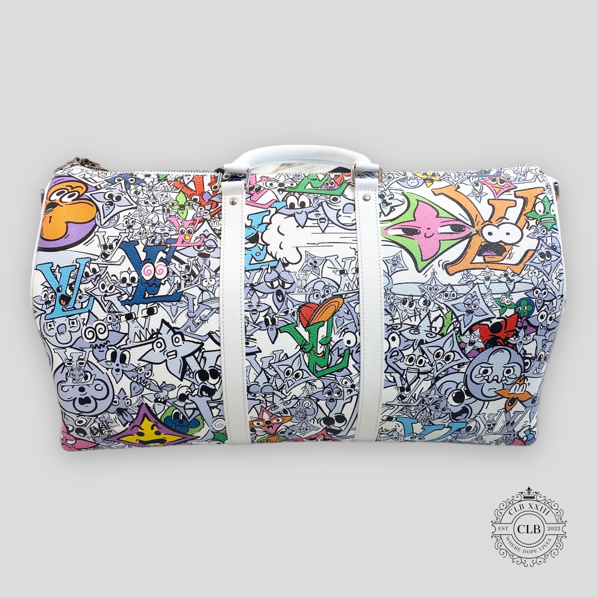 LOUIS VUITTON KEEPALL BANDOULIÈRE 50 - GRAFFITI COMICS