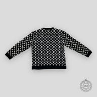 Louis Vuitton Monogram Jacquard Crewneck in Black