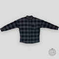Palm Angels Classic Logo Overshirt in Black / Grey