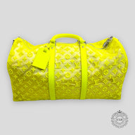 Louis Vuitton Mesh Keepall Bandouliere 50 - Yellow