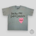 Kids See Ghost Lucky Me Tee - Glacier