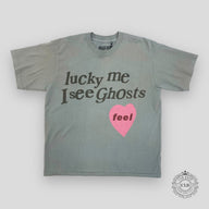 Kids See Ghost Lucky Me Tee - Glacier