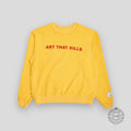 Gallery Dept. Art That Kills Reversible Crewneck - Yellow