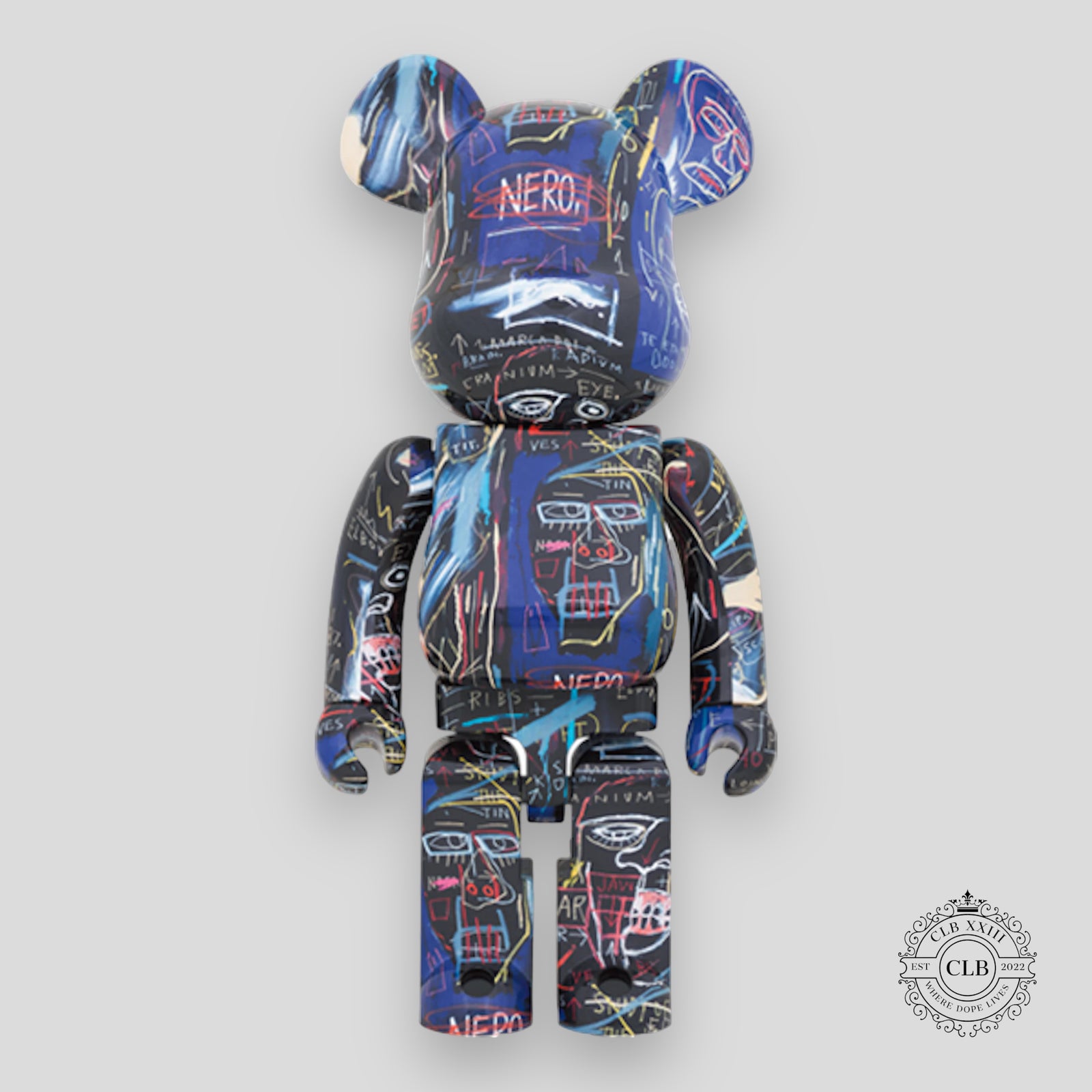 Bearbrick "Jean-Michel Basquiat #7"