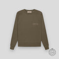 FEAR OF GOD ESSENTIALS CREWNECK FW22 WOOD