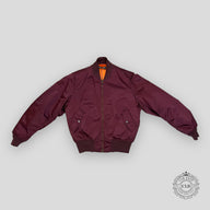 Balenciaga Mode Bomber in Maroon
