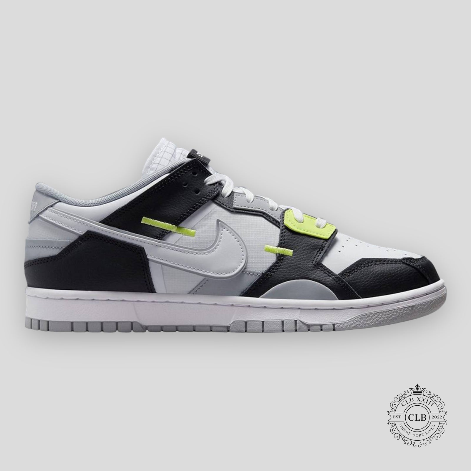 Nike Dunk Low Scrap Wolf Grey