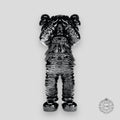 KAWS VINYL FIGURE "HOLIDAY: SPACE - BLACK"