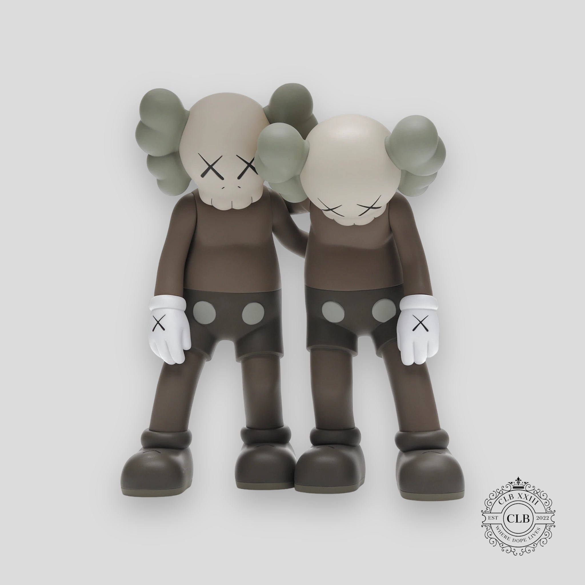 KAWS VINYL FIGURE "ALONG THE WAY - BROWN"
