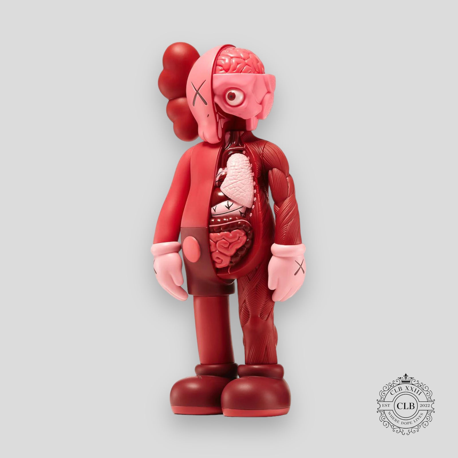 KAWS VINYL FIGURE "COMPANION FLAYED - BLUSH"