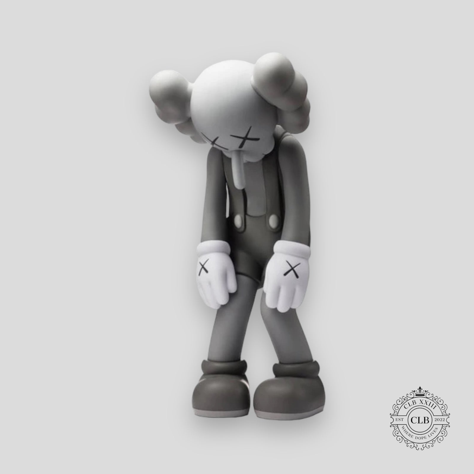 KAWS VINYL FIGURE "SMALL LIE - GREY"