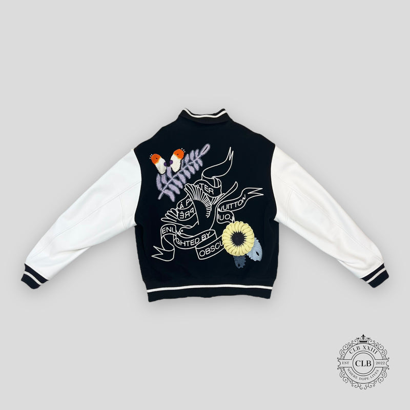 Louis Vuitton Crochet Flowers Varsity Jacket