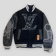 Louis Vuitton NBA Patch Varsity Jacket in Black