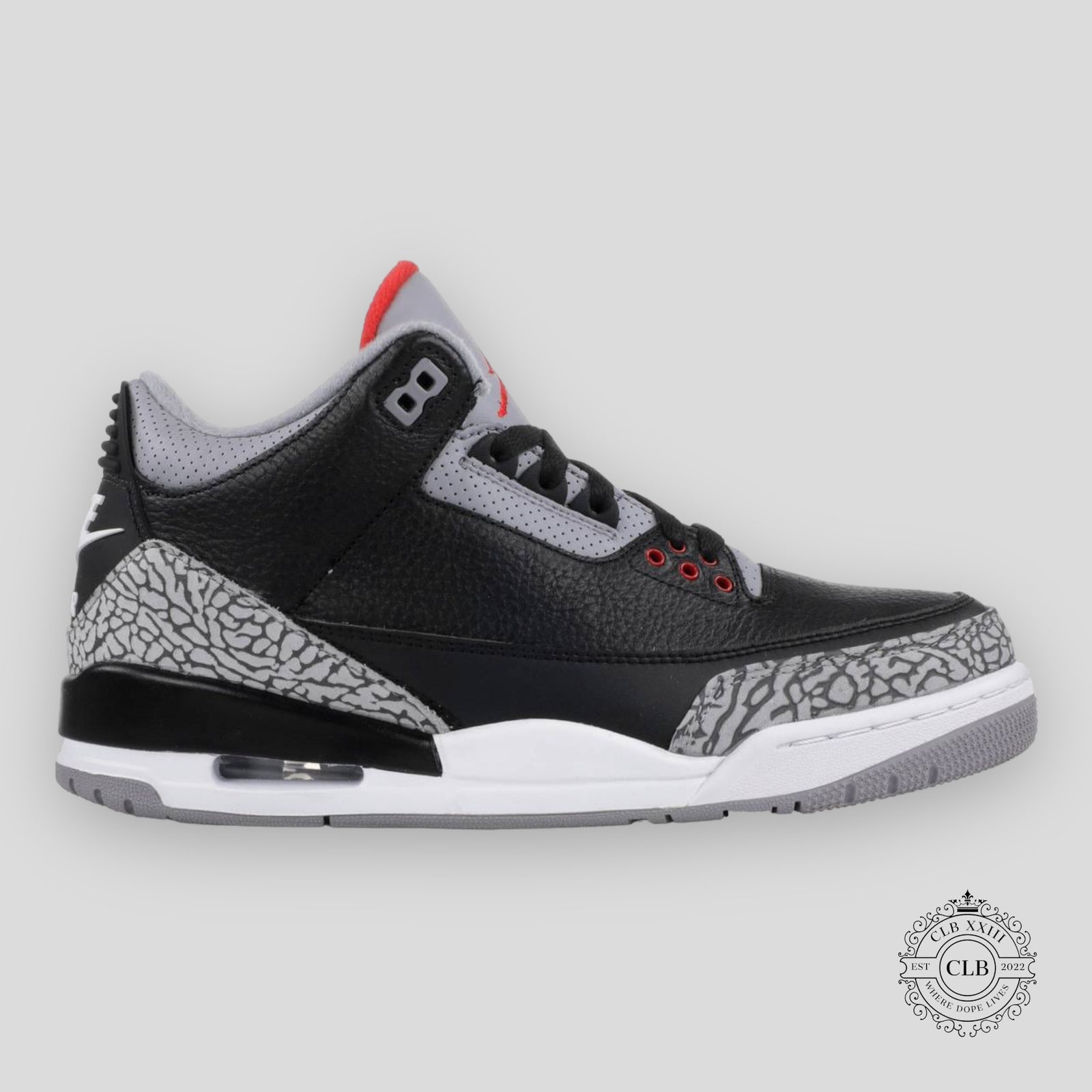 Air Jordan 3 Retro Black Cement 2018