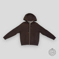 Dior Cashmere Blend Zip-up Hoodie in Brown