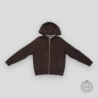 Dior Cashmere Blend Zip-up Hoodie in Brown