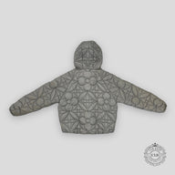 Louis Vuitton Reversible Quilted Puffer Coat in Grey