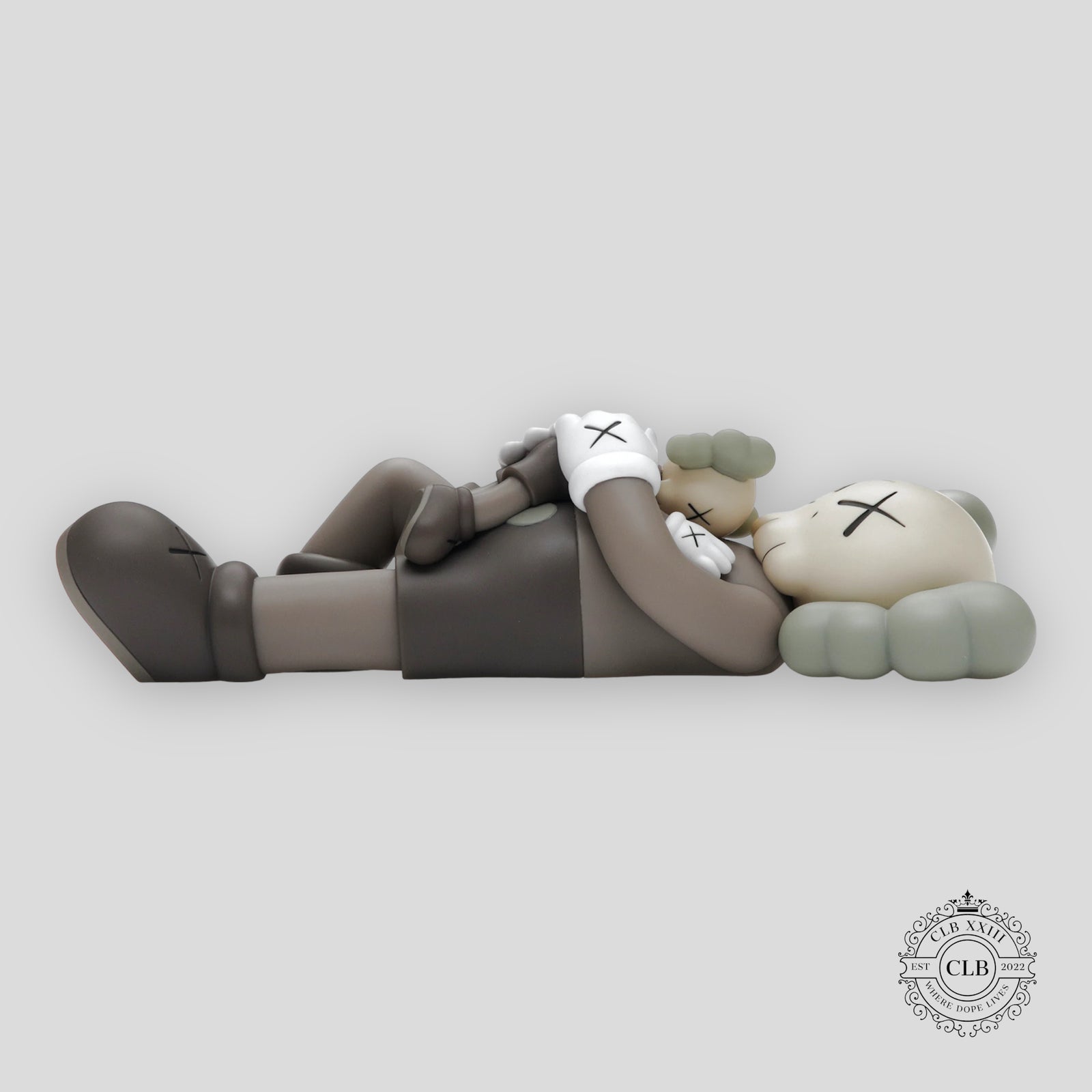 KAWS VINYL FIGURE "HOLIDAY: SINGAPORE - BROWN"