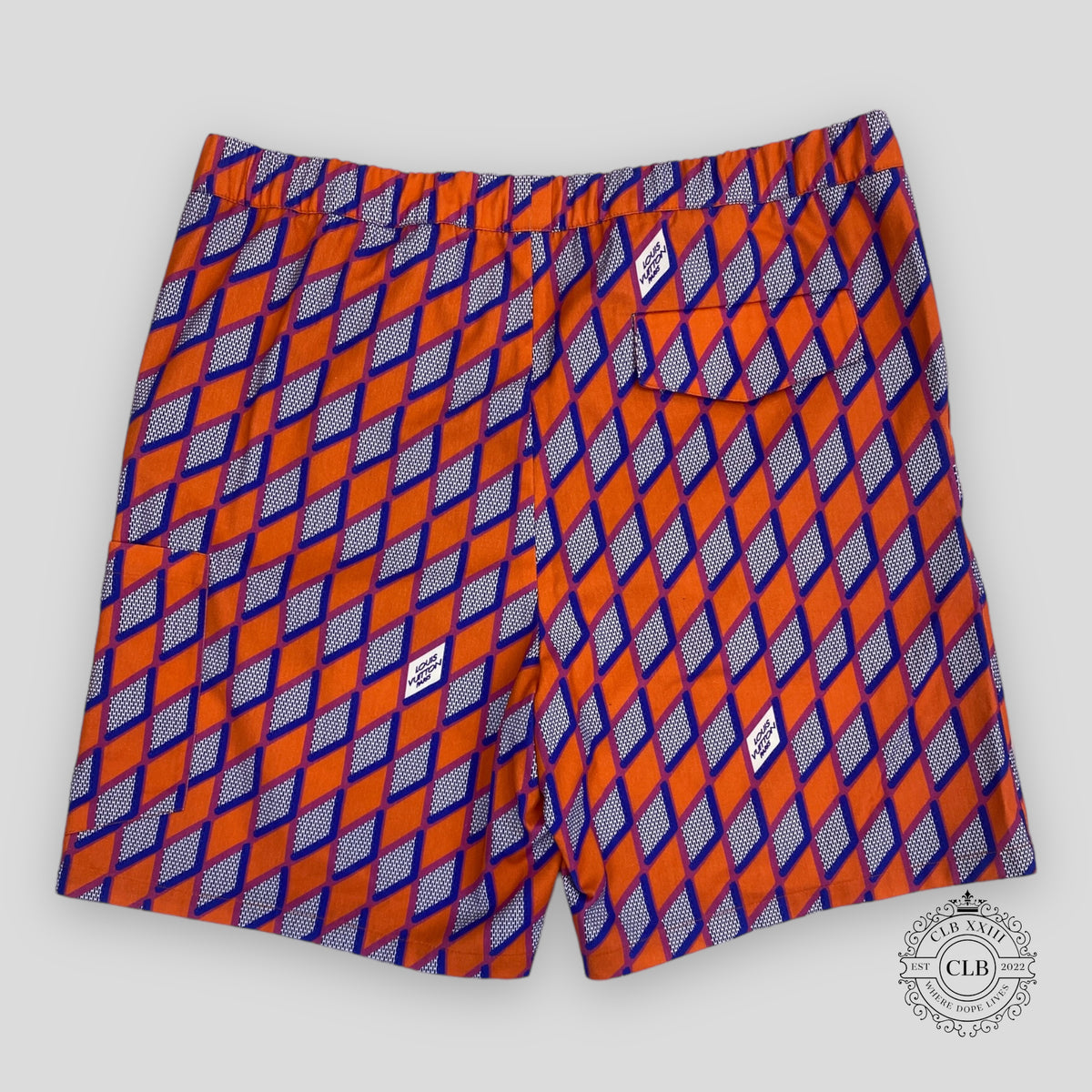 Louis Vuitton Diamond Damier Cricket Drawstring Shorts