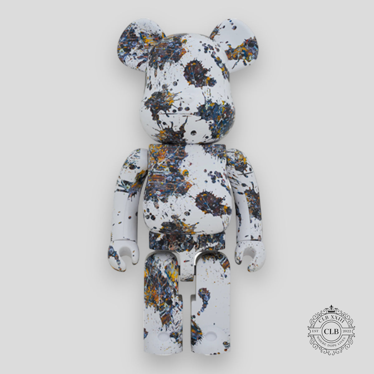 Bearbrick "Jackson Pollock Studio - Splash"