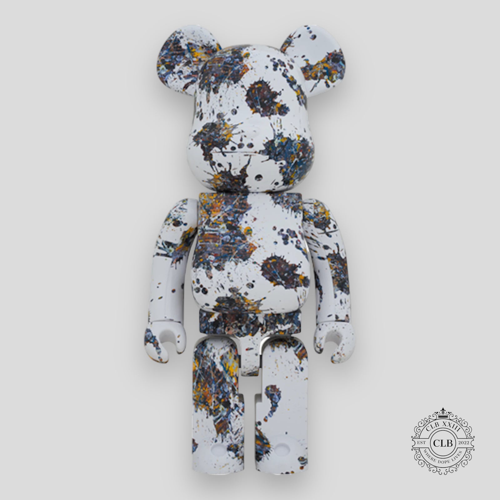 Bearbrick "Jackson Pollock Studio - Splash"
