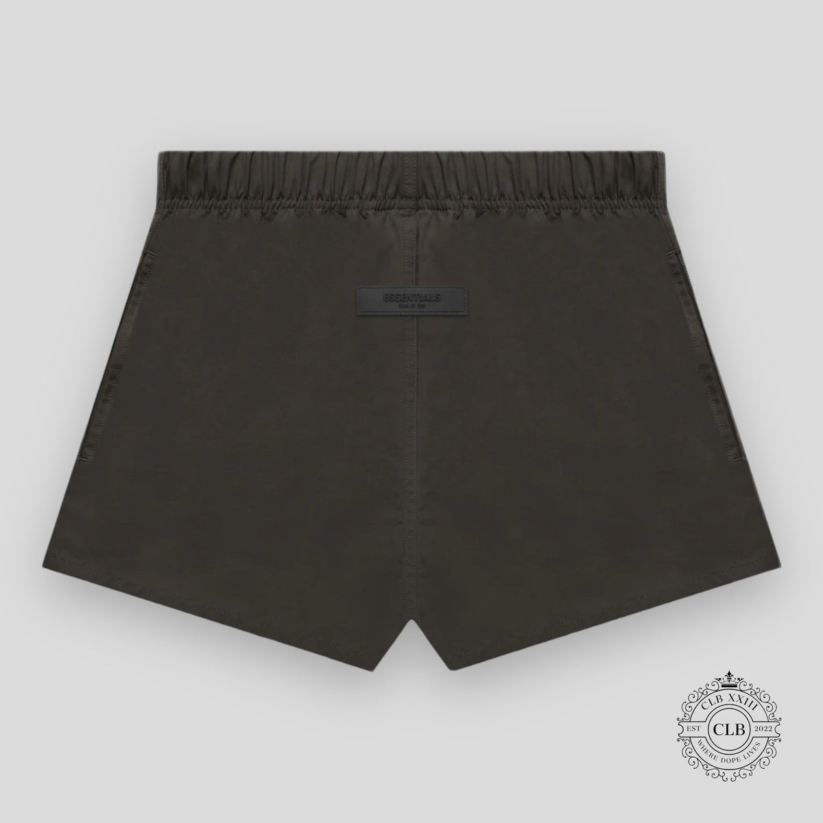 FEAR OF GOD ESSENTIALS  DOCK SHORTS FW22 "OFF BLACK"