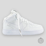 Nike Air Force 1 Mid x Louis Vuitton in Triple White