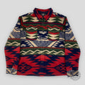 RRL Aztec Fleece Overshirt - Multicolor