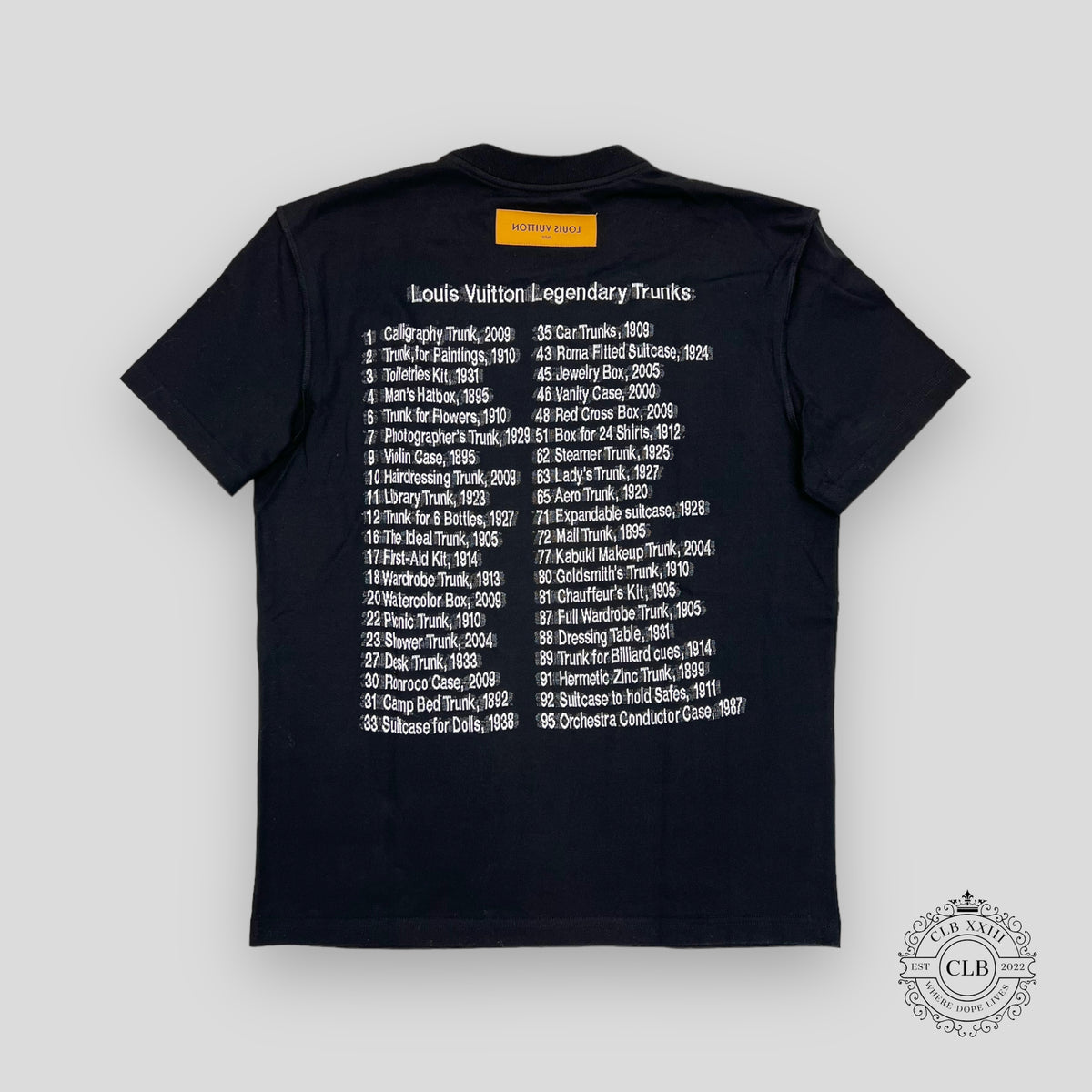 Louis Vuitton Legendary Trunks Tee in Black