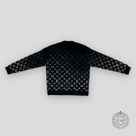 Louis Vuitton Gradient Monogram Fil Coupe Crewneck in Black