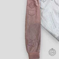 Dior Cactus Jack Leather Blouson in Grey