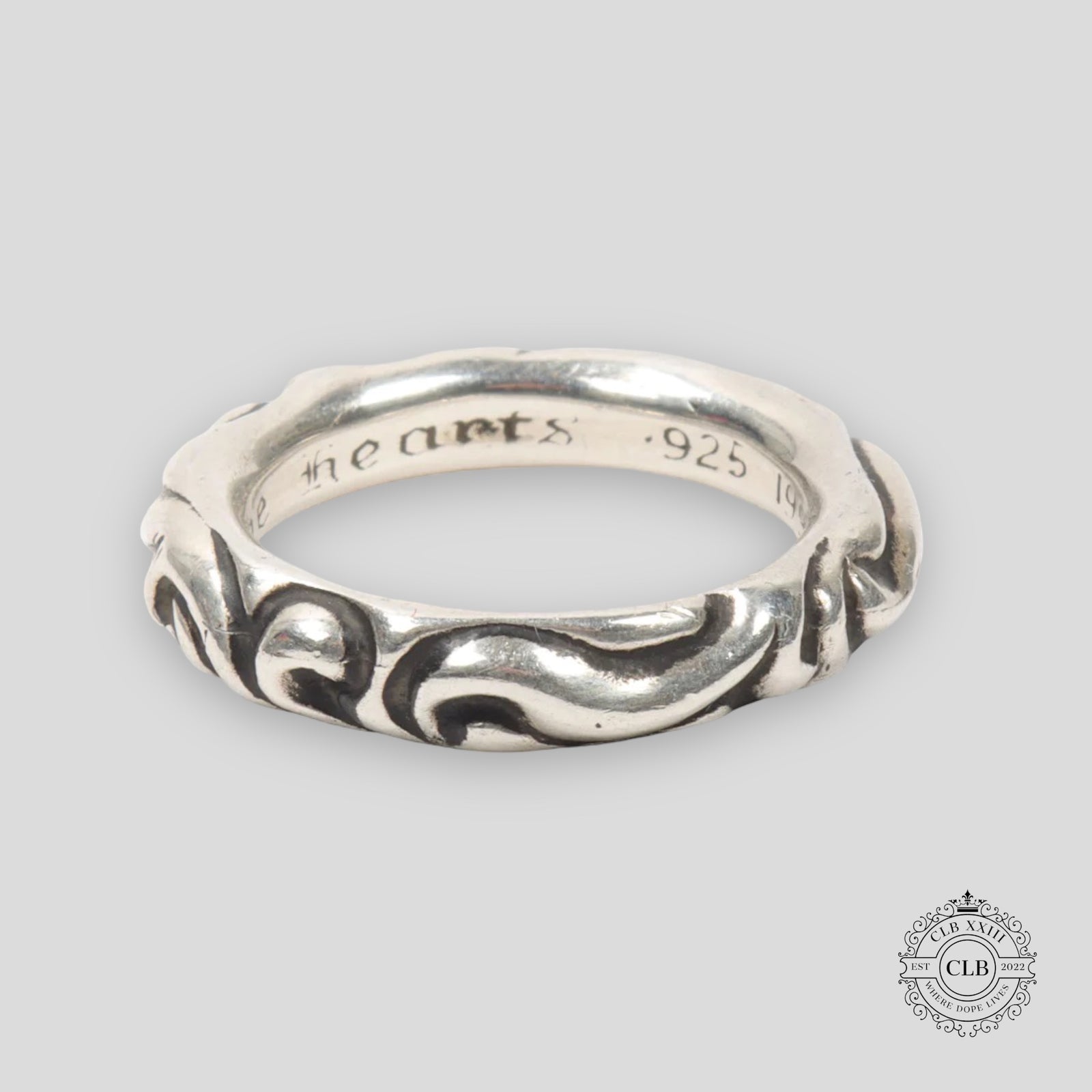 Chrome Hearts Scroll Ring