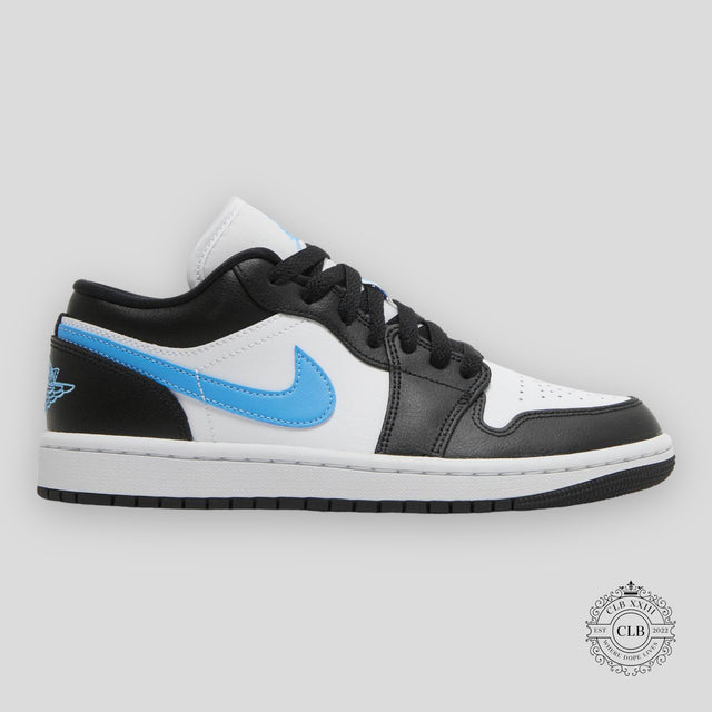 Air Jordan 1 Low W Black University Blue