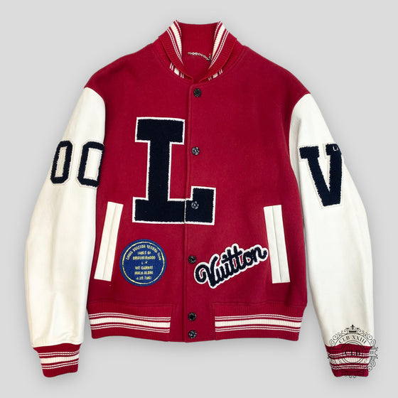 Louis Vuitton MLK Dreaming Varsity Jacket in Red — authenticated Louis Vuitton at CLB XXIII