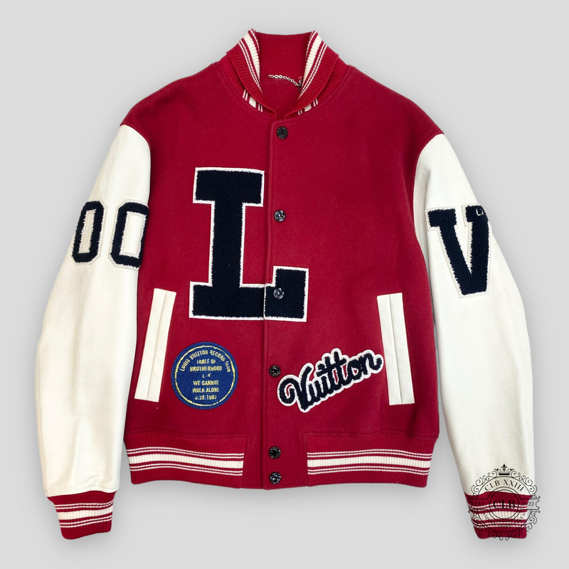 Louis Vuitton logo Varsity Baseball Jacket 
