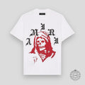 AMIRI WES LANG SOLAR KINGS TEE - WHITE