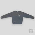 Dior Cactus Jack Oversized Embroidered Crewneck in Grey