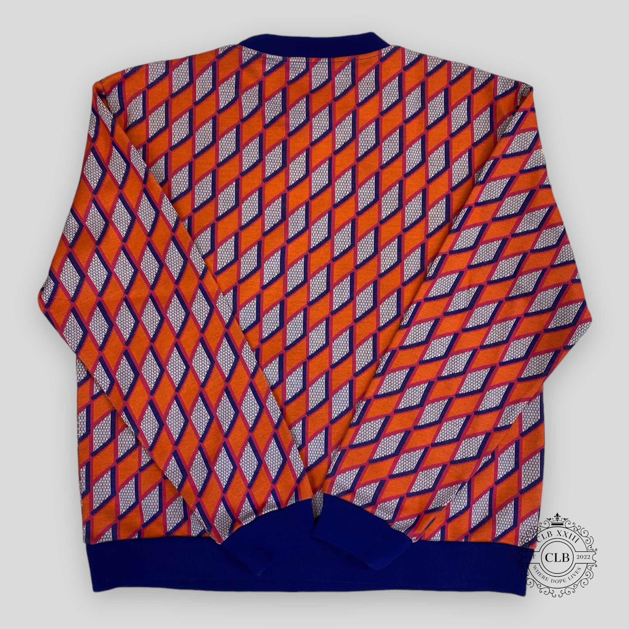 LOUIS VUITTON DIAMOND DAMIER CRICKET CREWNECK - MULTICOLOR