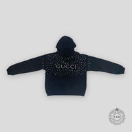 Gucci Studded Hoodie - Black