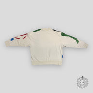 Palm Angels Brushstrokes Sweatshirt - White