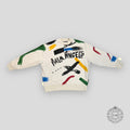 Palm Angels Brushstrokes Sweatshirt - White