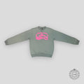 Dior X Cactus Jack Crewneck in Green / Pink